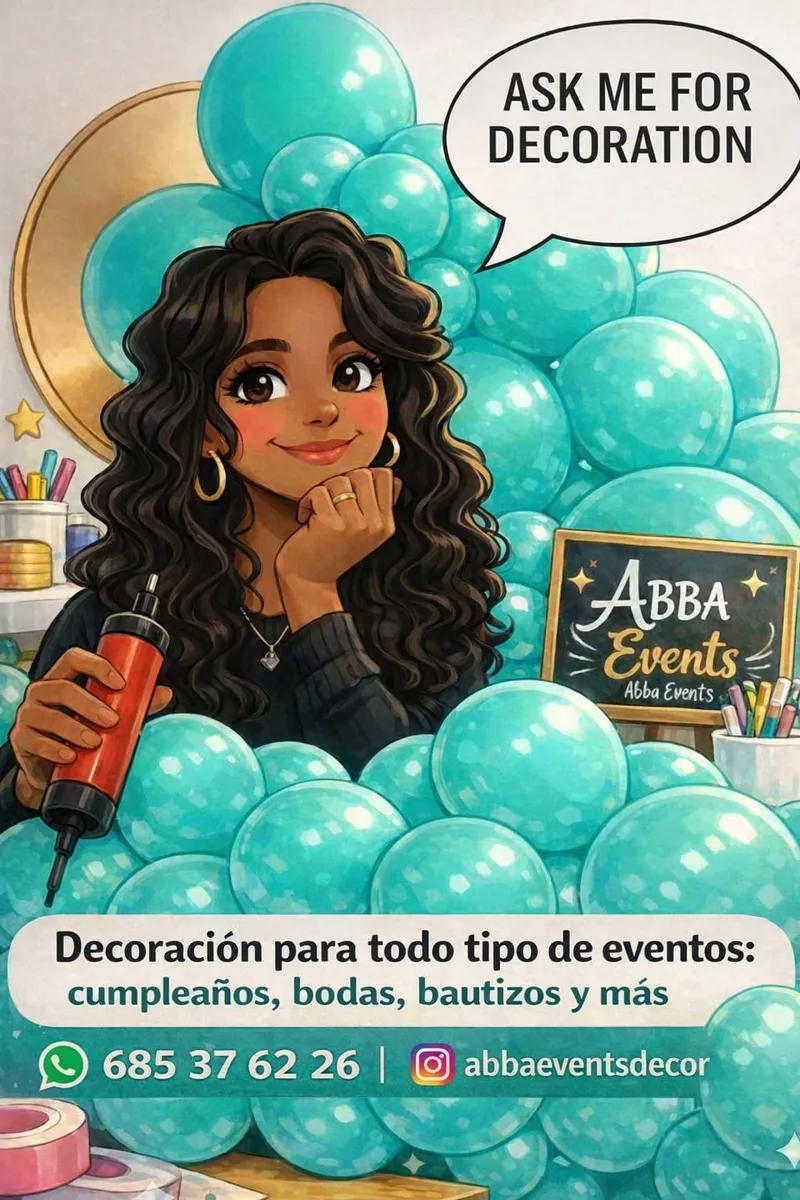 Decoración premium para cumpleanos en Benidorm - ABBA Events